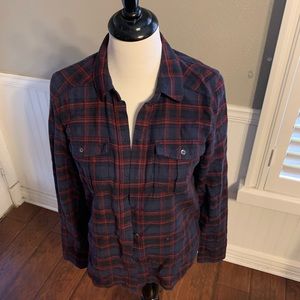 Paige Plaid Shirt Size XS